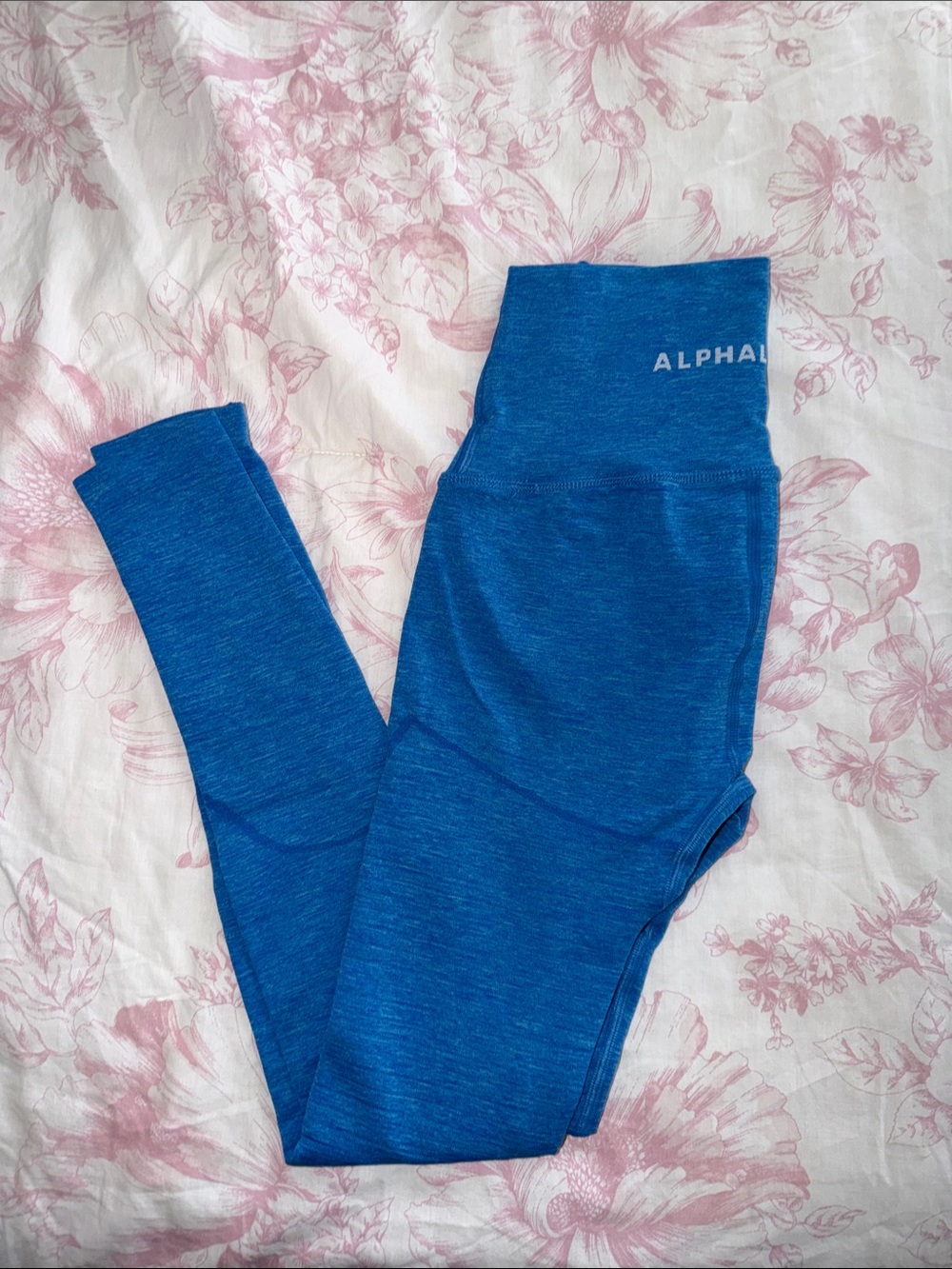 Alphalete Royal Blue Seamless Leggings
